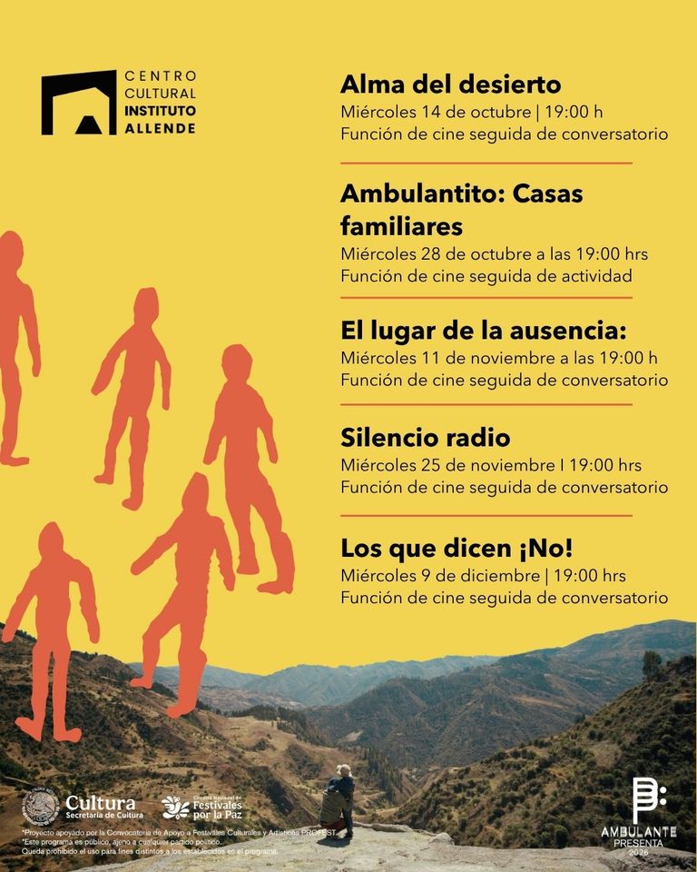 programación de ambulante presenta 2026 en el CCIA de octubre